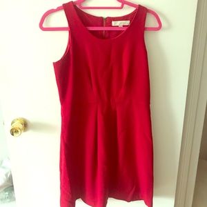 Good as New! Red Loft Dress Size 6P